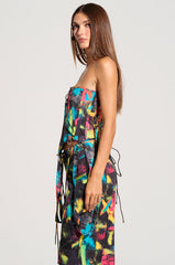 ISLAND GIRL TUBE CORSET TOP