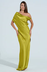 ISLA SATIN MAXI DRESS