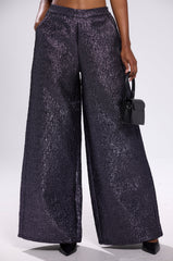HIGH STANDARD BROCADE TROUSER