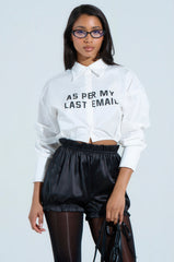 BUSINESS CASUAL BUTTON UP
