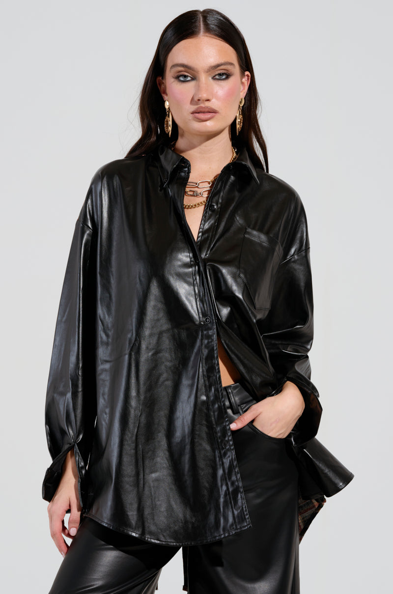LANA BUTTON DOWN MULTI FUNCTION BLOUSE