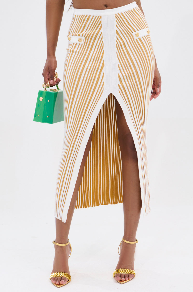 LIFE IS GOOD MAXI SKIRT