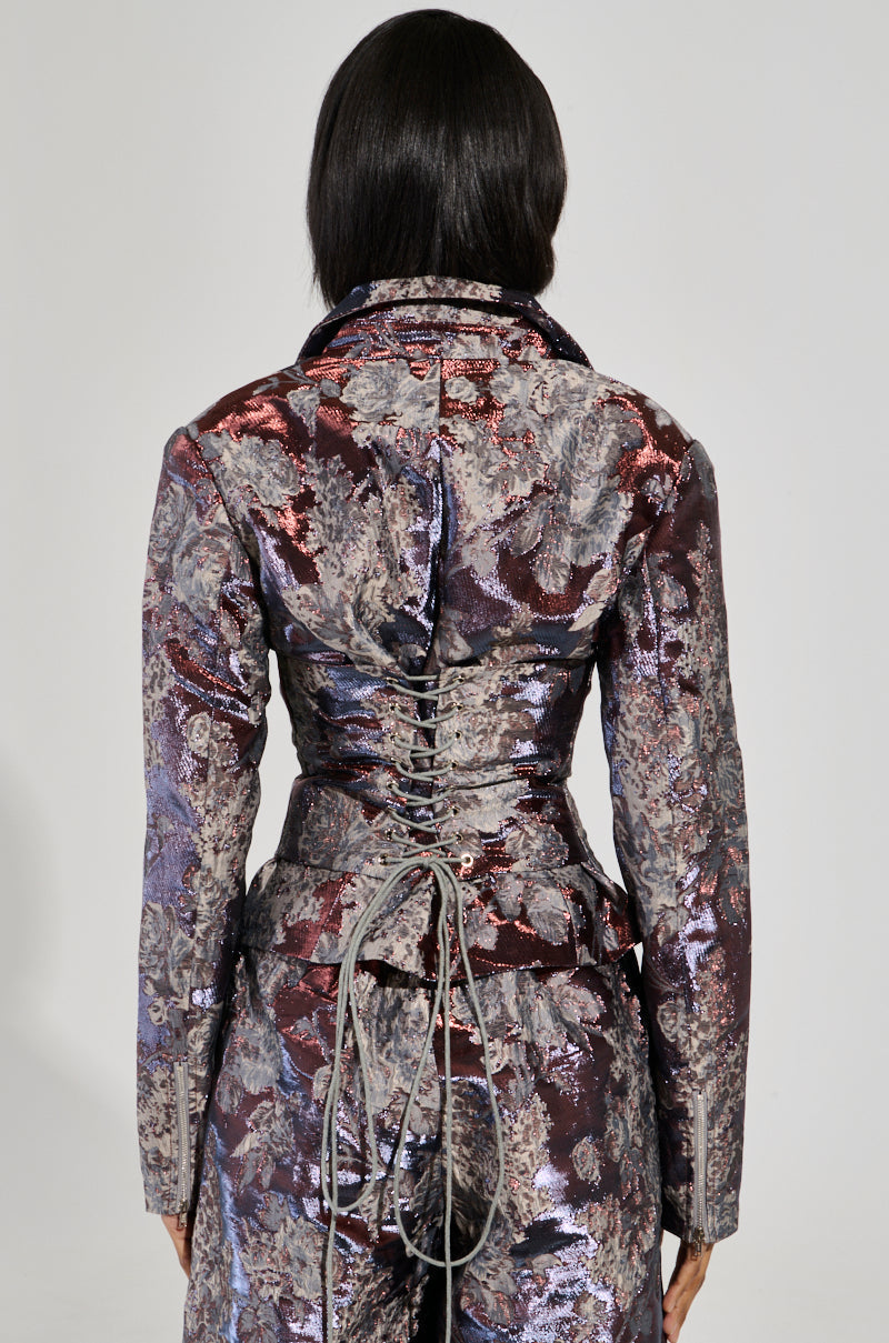 ODESSA BROCADE BLAZER