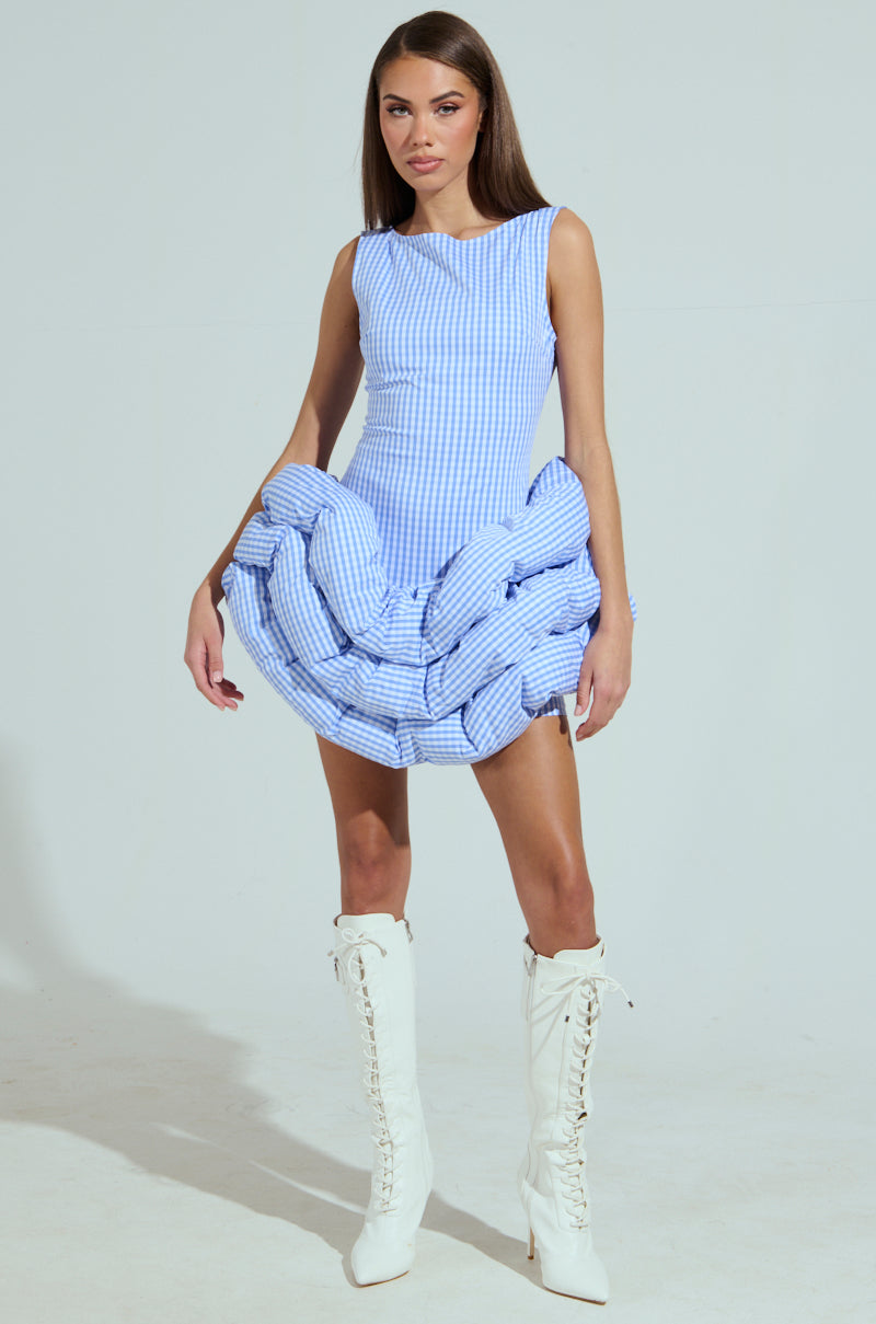 KEEP DREAMIN PLUSH MINI DRESS