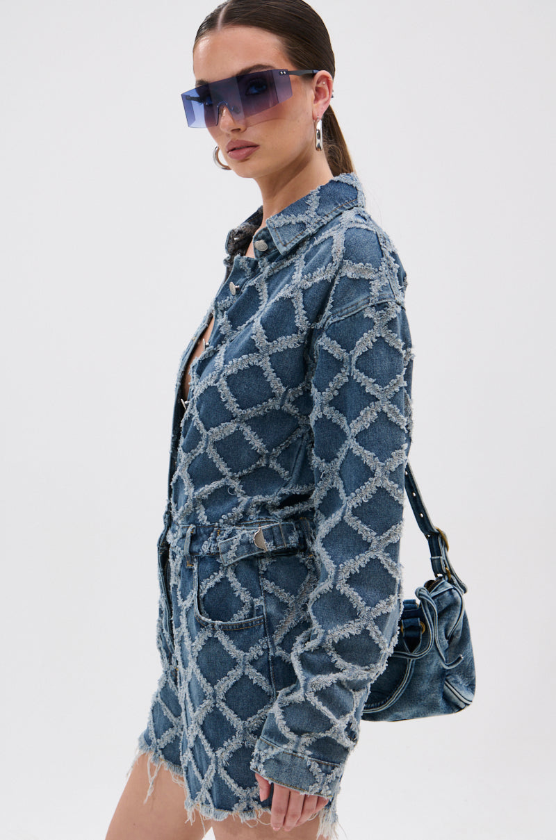 IT GIRL DENIM ROMPER