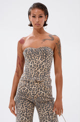 IN THE WILD CHEETAH CORSET