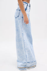 IN CHARGE WIDE LEG DENIM PANT