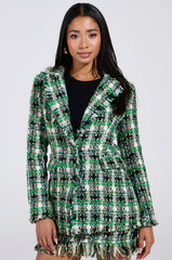 GEORGIA TWEED BLAZER