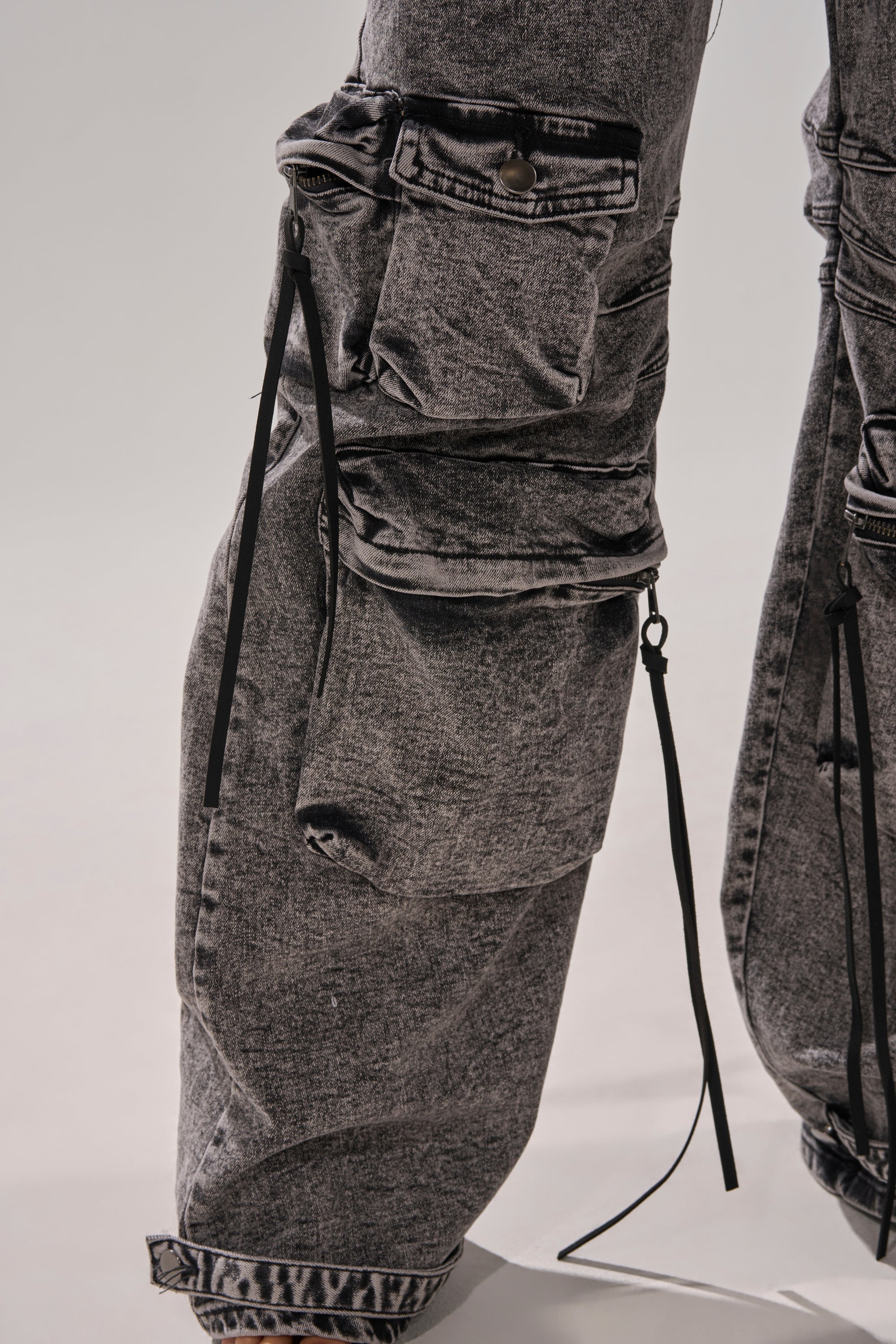 COOL GIRL DENIM CARGO PANT