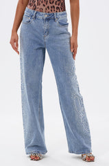 DREAMING OF YOU WIDE LEG DENIM