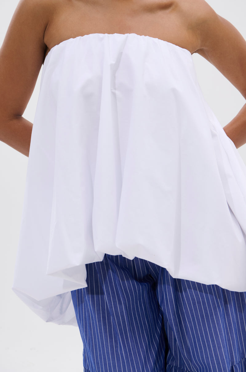 OFF THE SHOULDER HI-LOW TOP