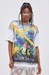 NEW WORLD OVERSIZED GRAPHIC TEE