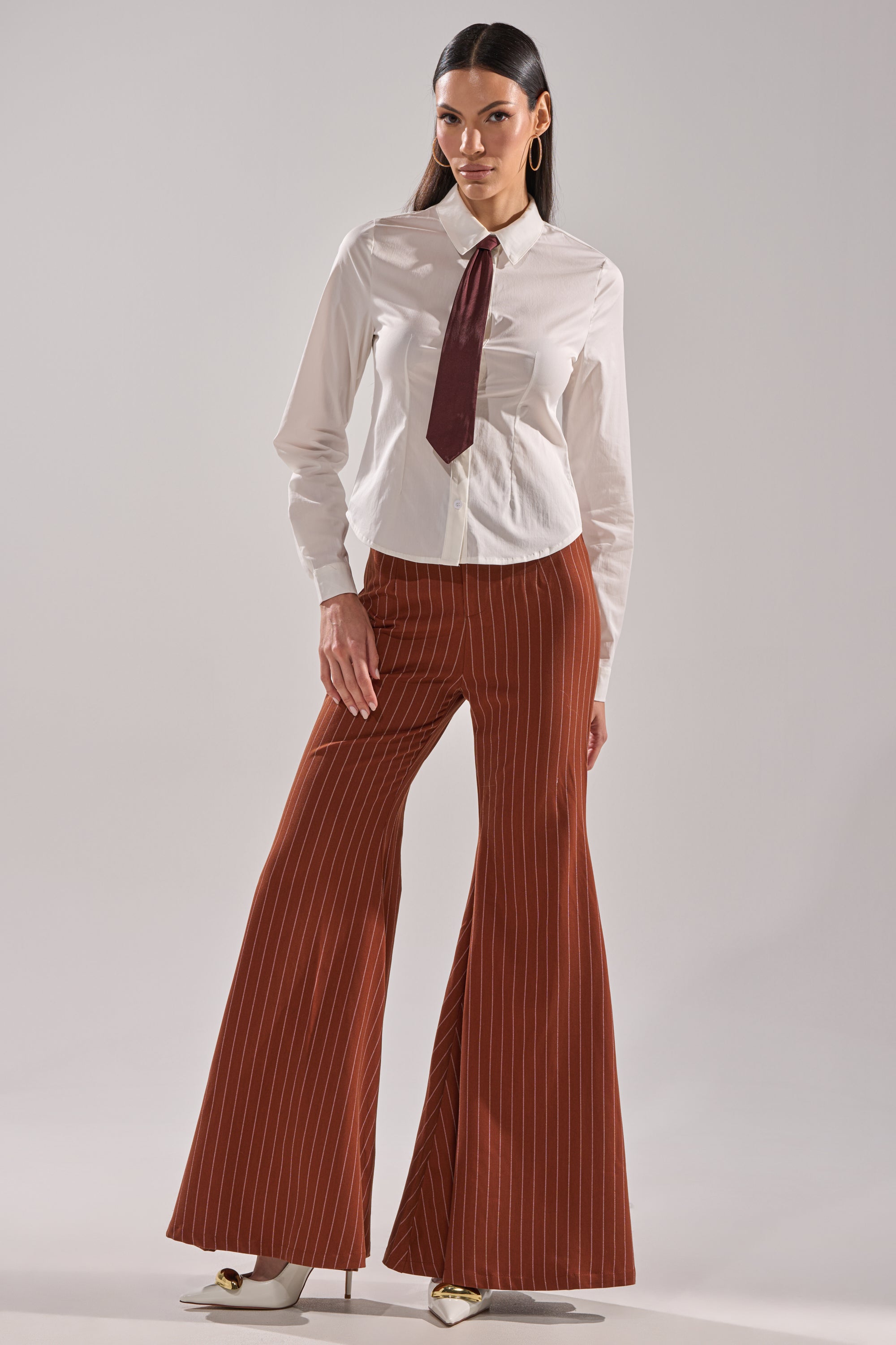 BUSINESS FIRST STRIPE TROUSER