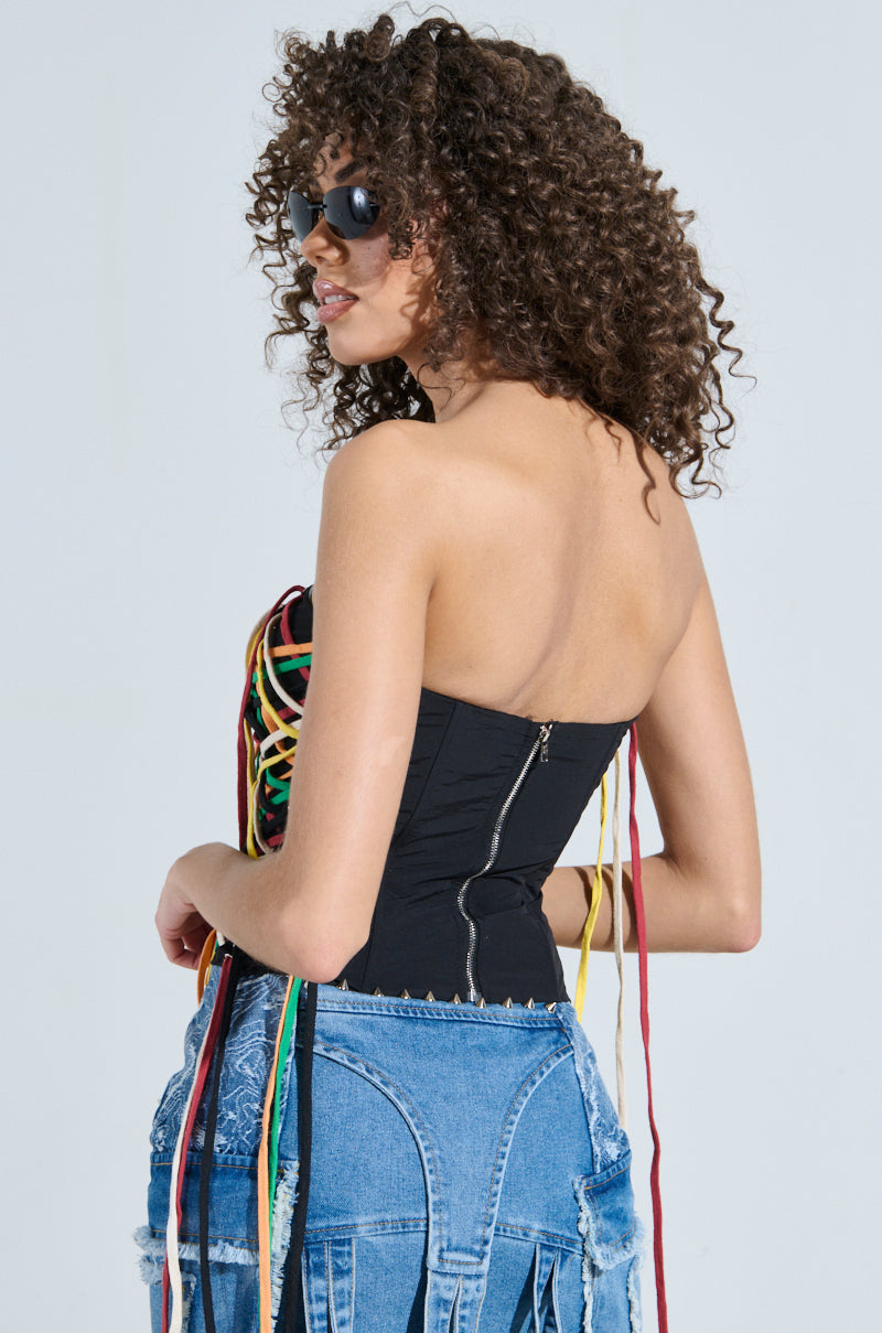 CROSSED THE LINE CORSET