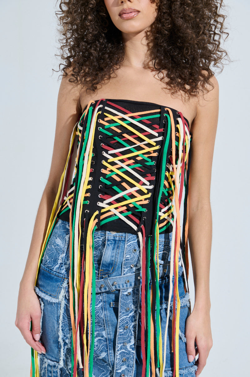CROSSED THE LINE CORSET
