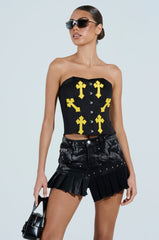 JAYLIN CROSSED CORSET