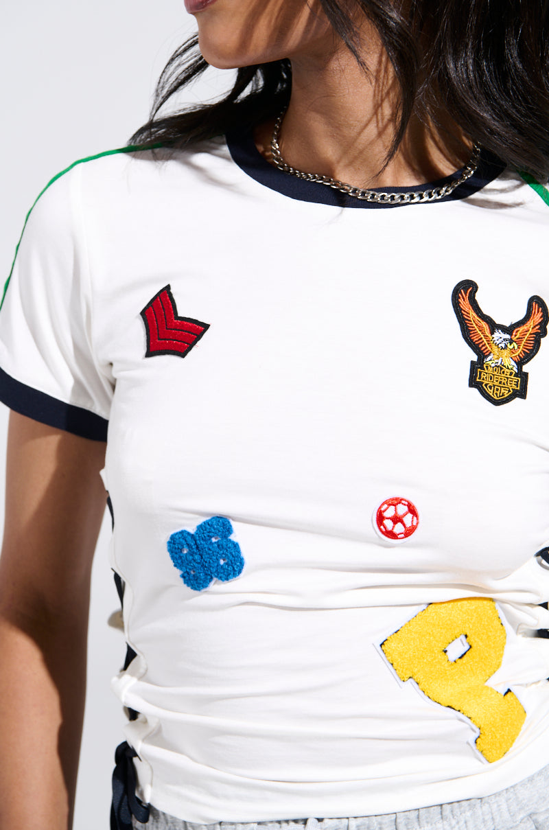 PATCH FOR DAYS BABY TEE
