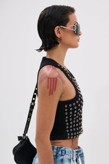 JANE GROMMET TANK TOP