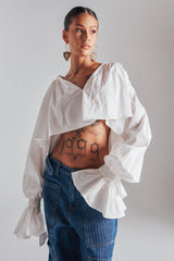 KELLY POPLIN BLOUSE