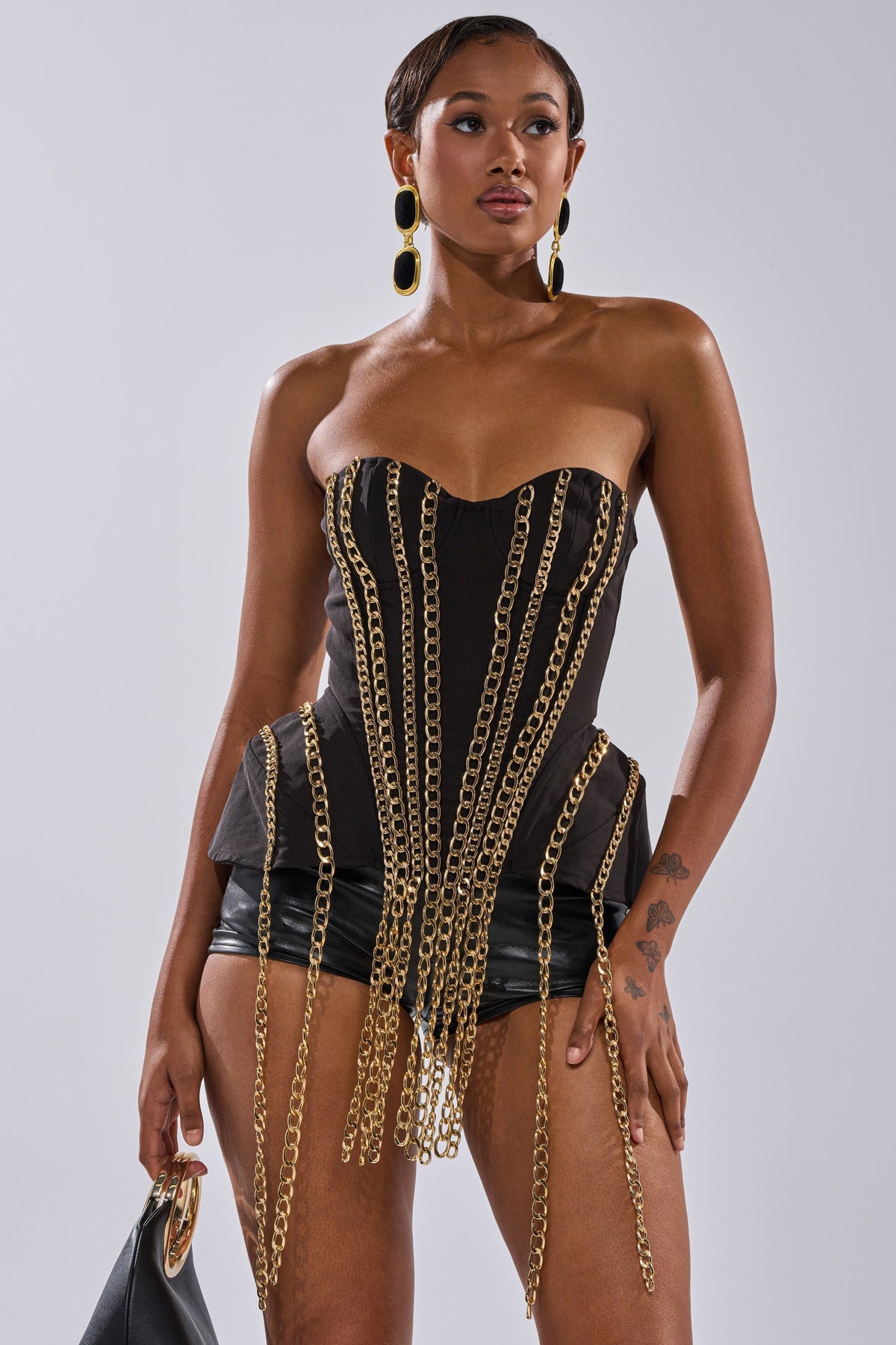 CHAINED DOWN CORSET