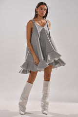 IN TOO DEEP SCUBA MINI DRESS