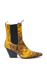 AZALEA WANG HENDERSON YELLOW CHUNKY BOOTIE