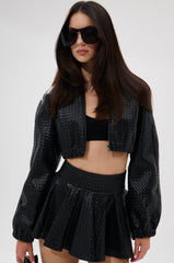 KYLIE HOODED BOMBER
