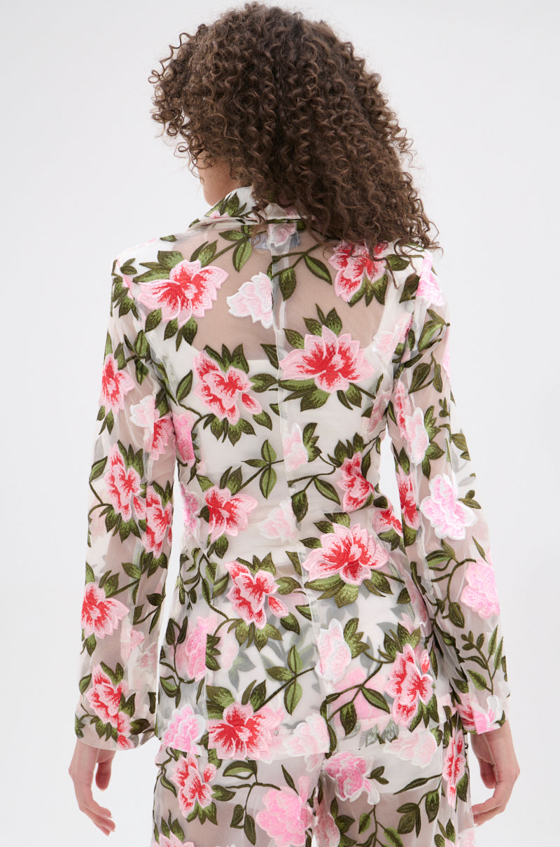 BLOSSOM LACE BLAZER