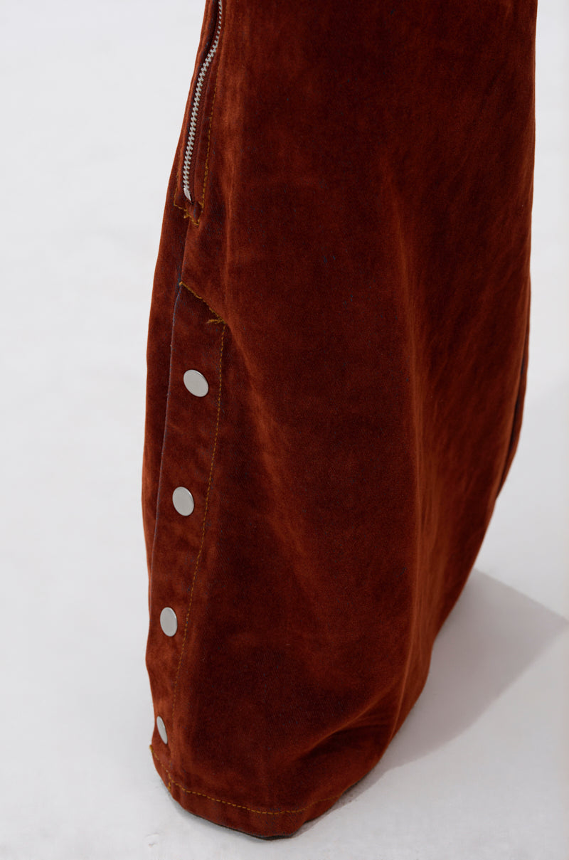 INCREDIBLE VELVET DENIM CHAPS