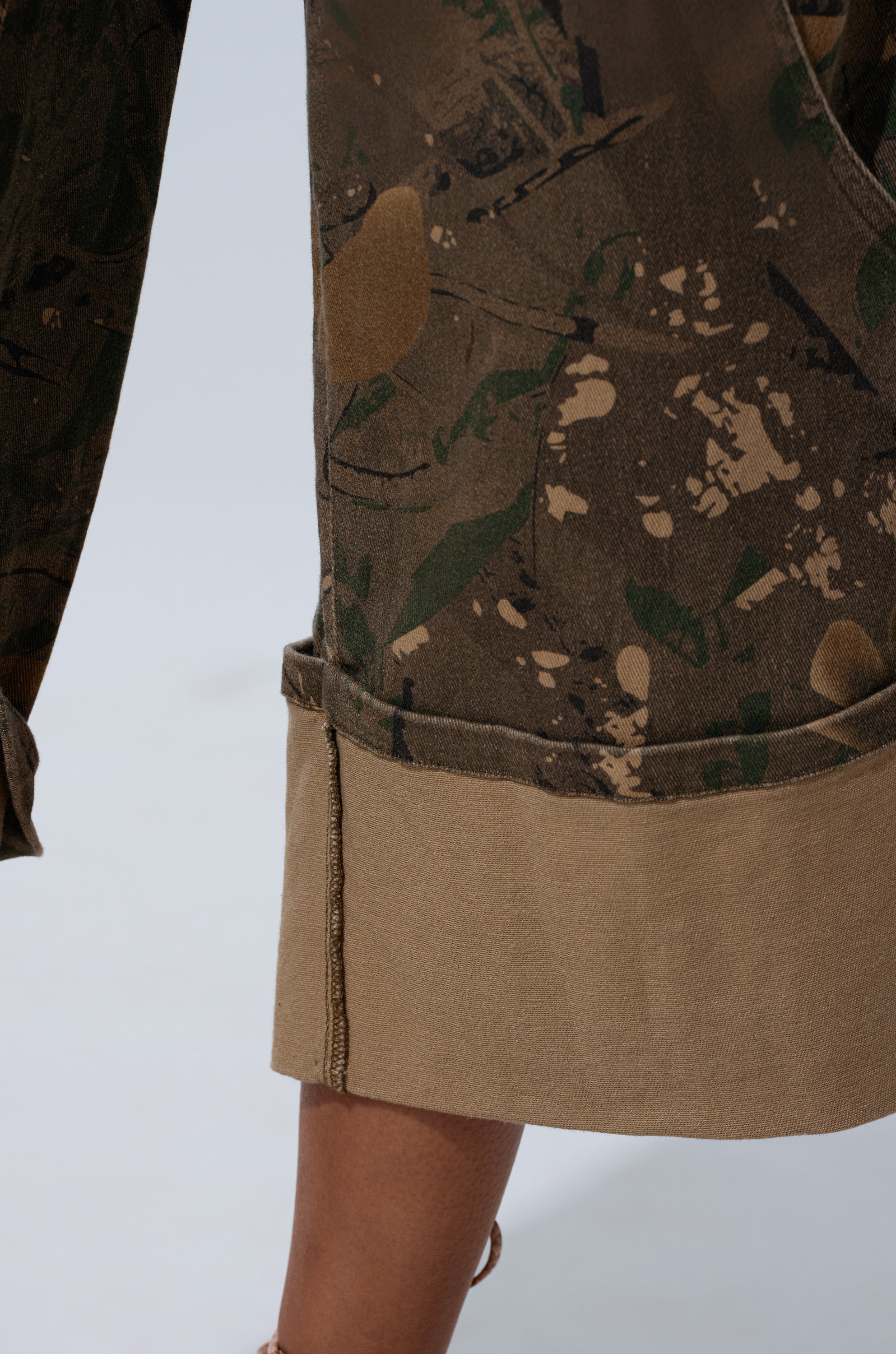 DOWN AND DIRTY CAMO BERMUDA SHORT