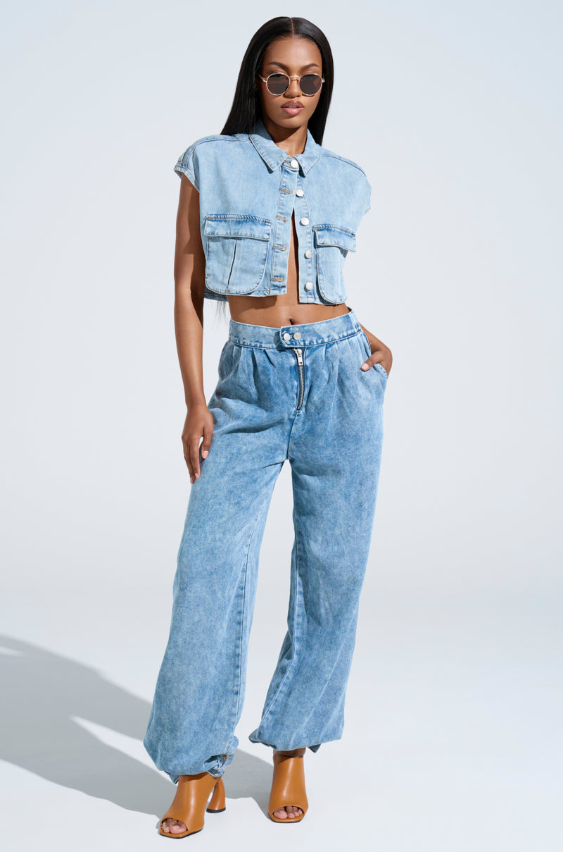 LEXI LIGHTWEIGHT DENIM PANT