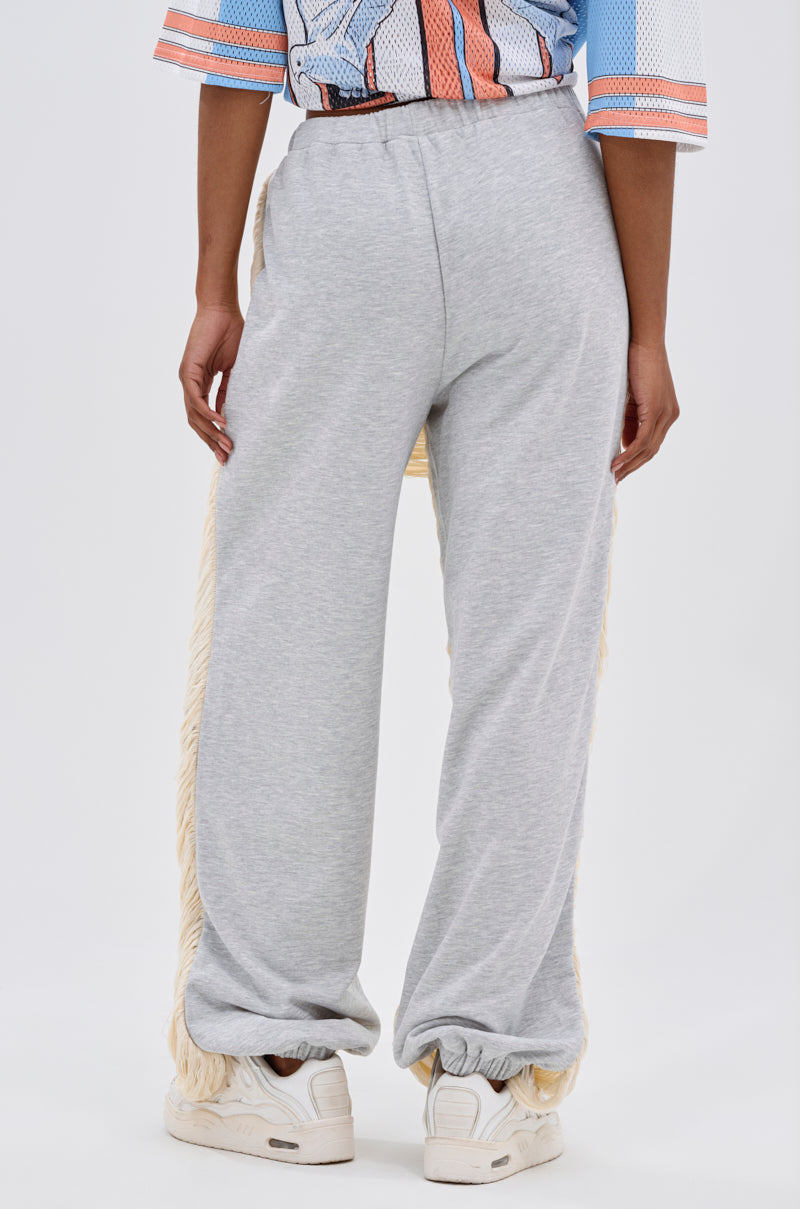 CRAZY LADY DISTRESSED JOGGER