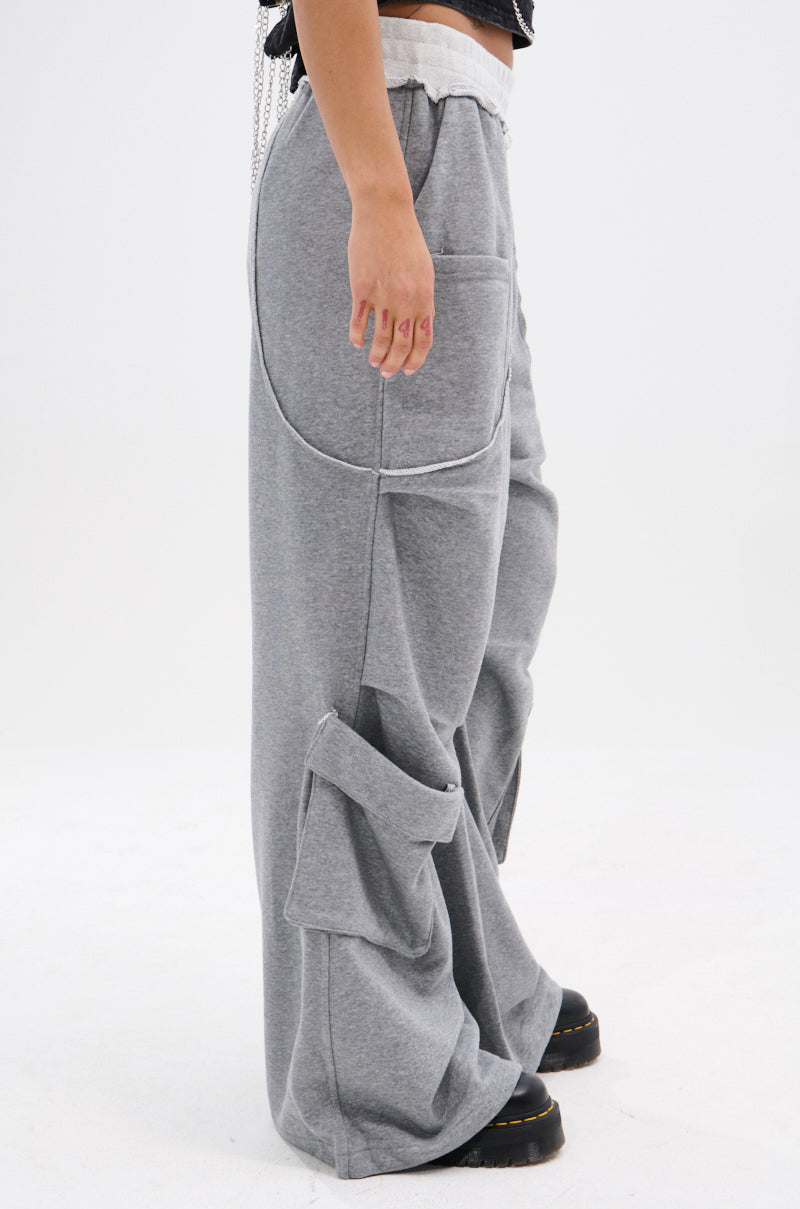 MAKING MOVES WIDE LEG JOGGER
