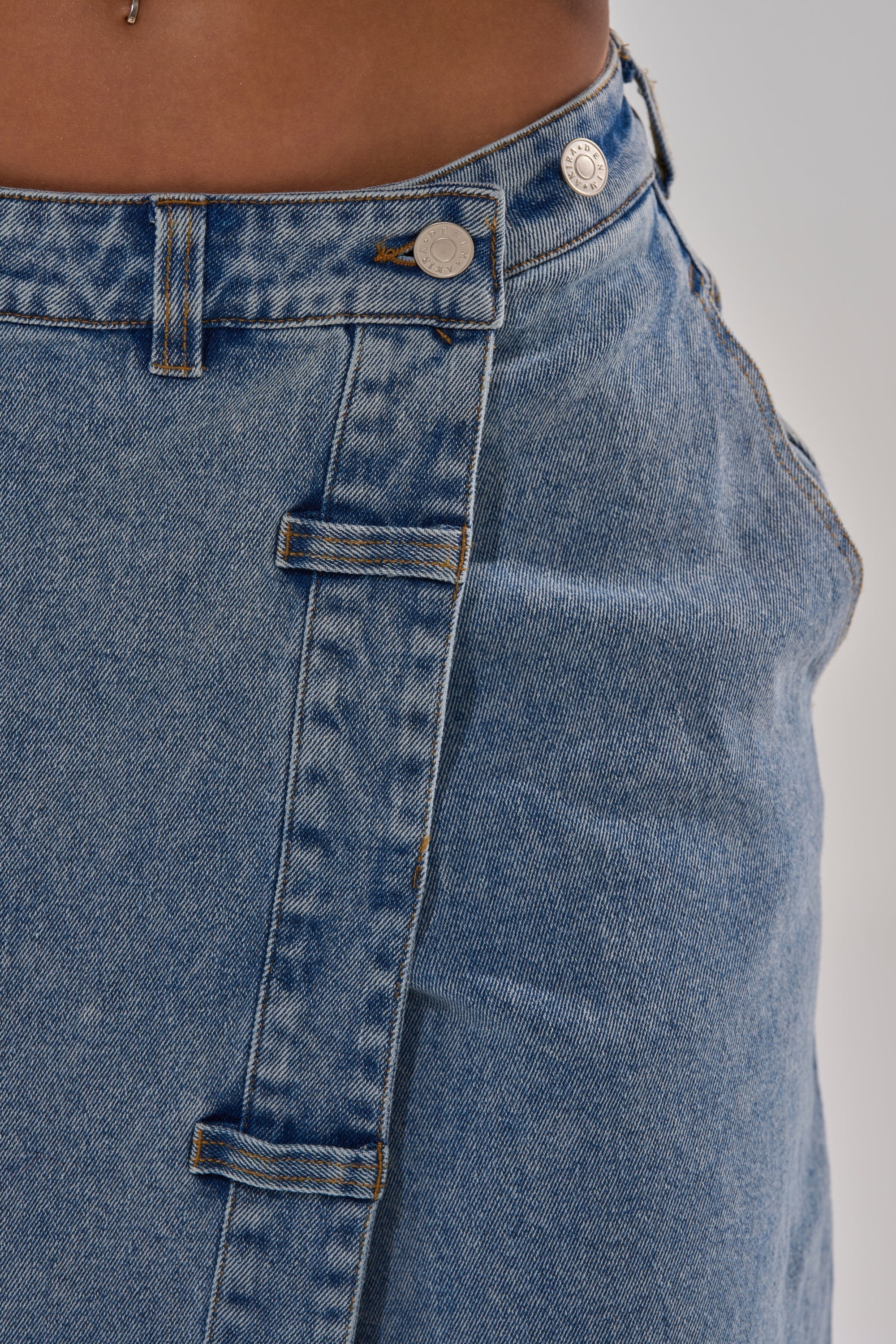 COVERED UP RELAXED DENIM PANT