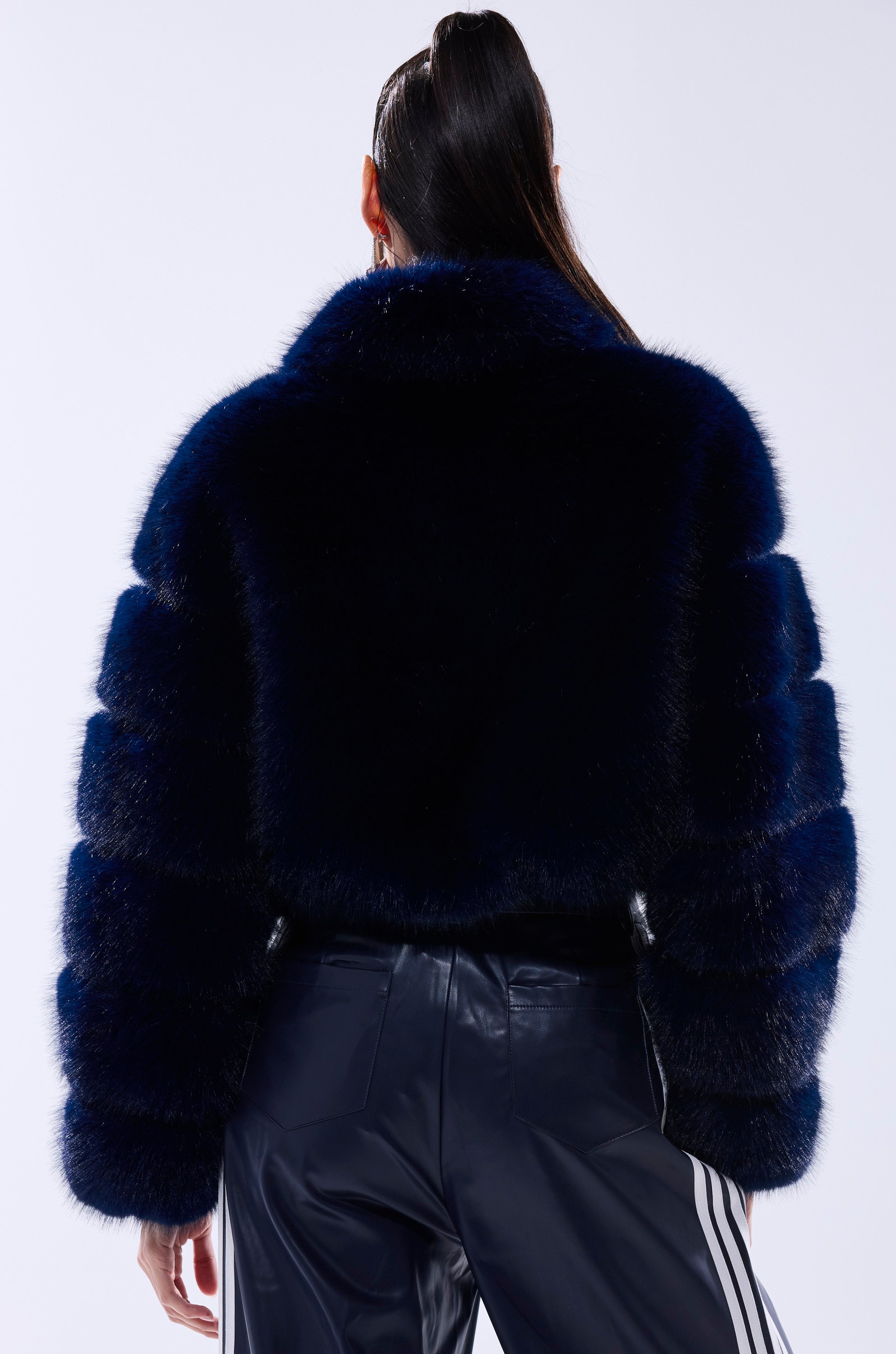 KEIKO FAUX FUR COAT