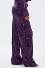 MAYBE ITS YOU SATIN TROUSER