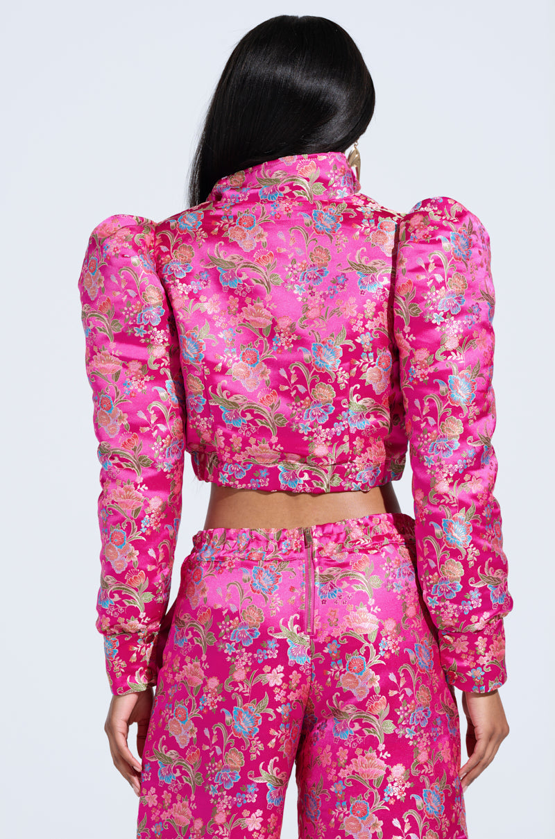 JULES BROCADE BOMBER