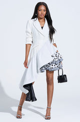 MAKING PLANS ASYMMETRICAL BLAZER