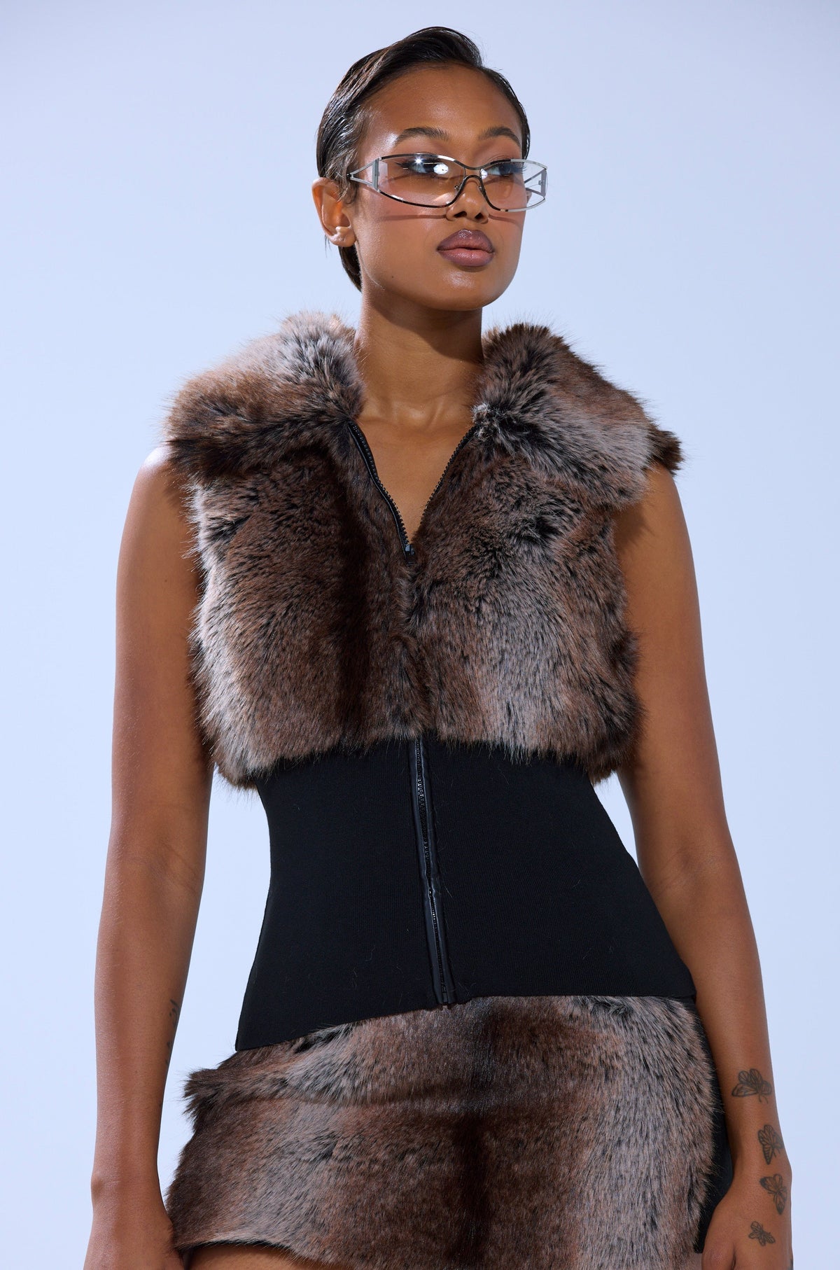 FEELS GOOD FUR BLOUSE