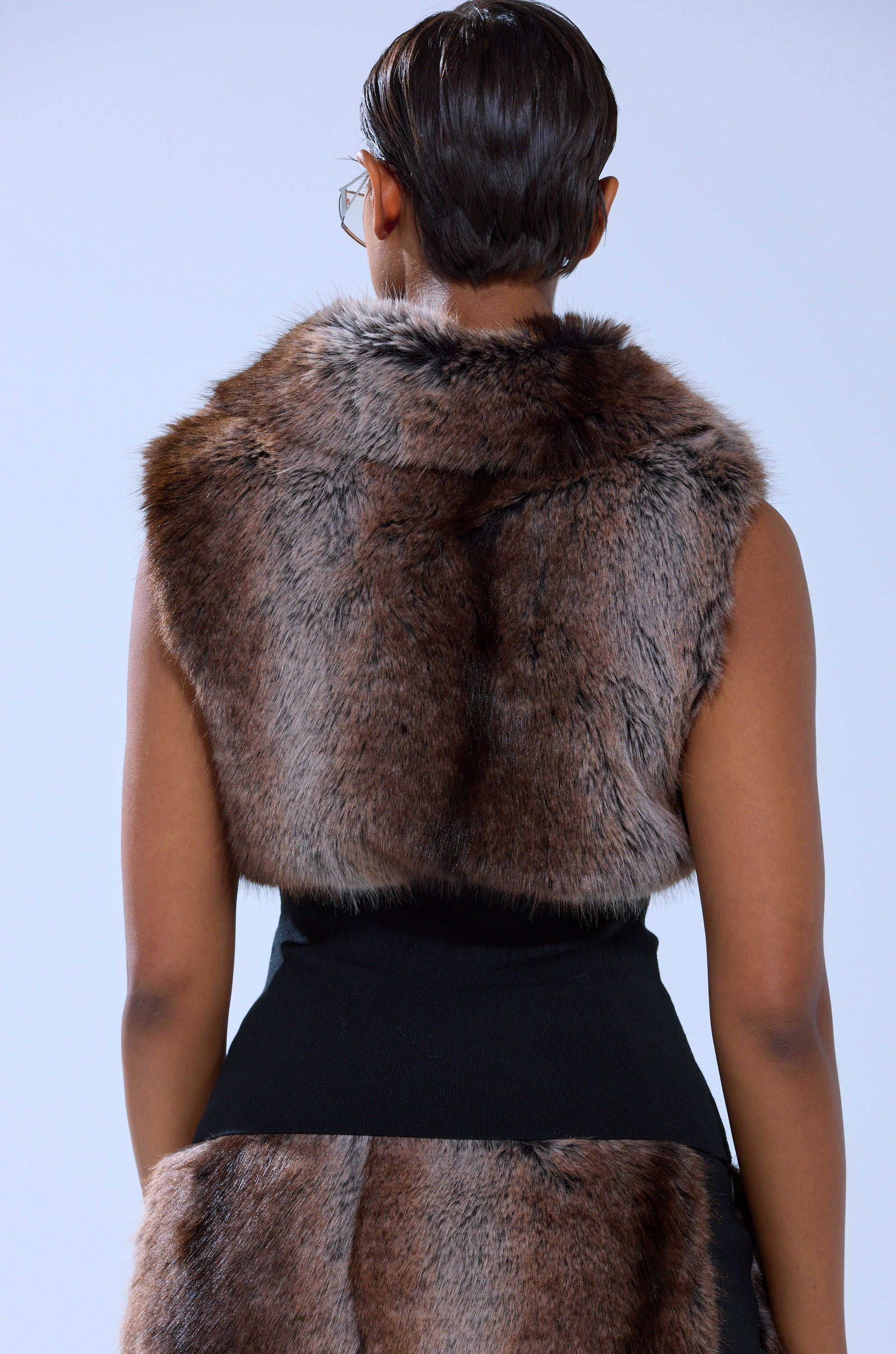 FEELS GOOD FUR BLOUSE