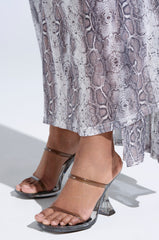 MINA BLACK JELLY SANDAL