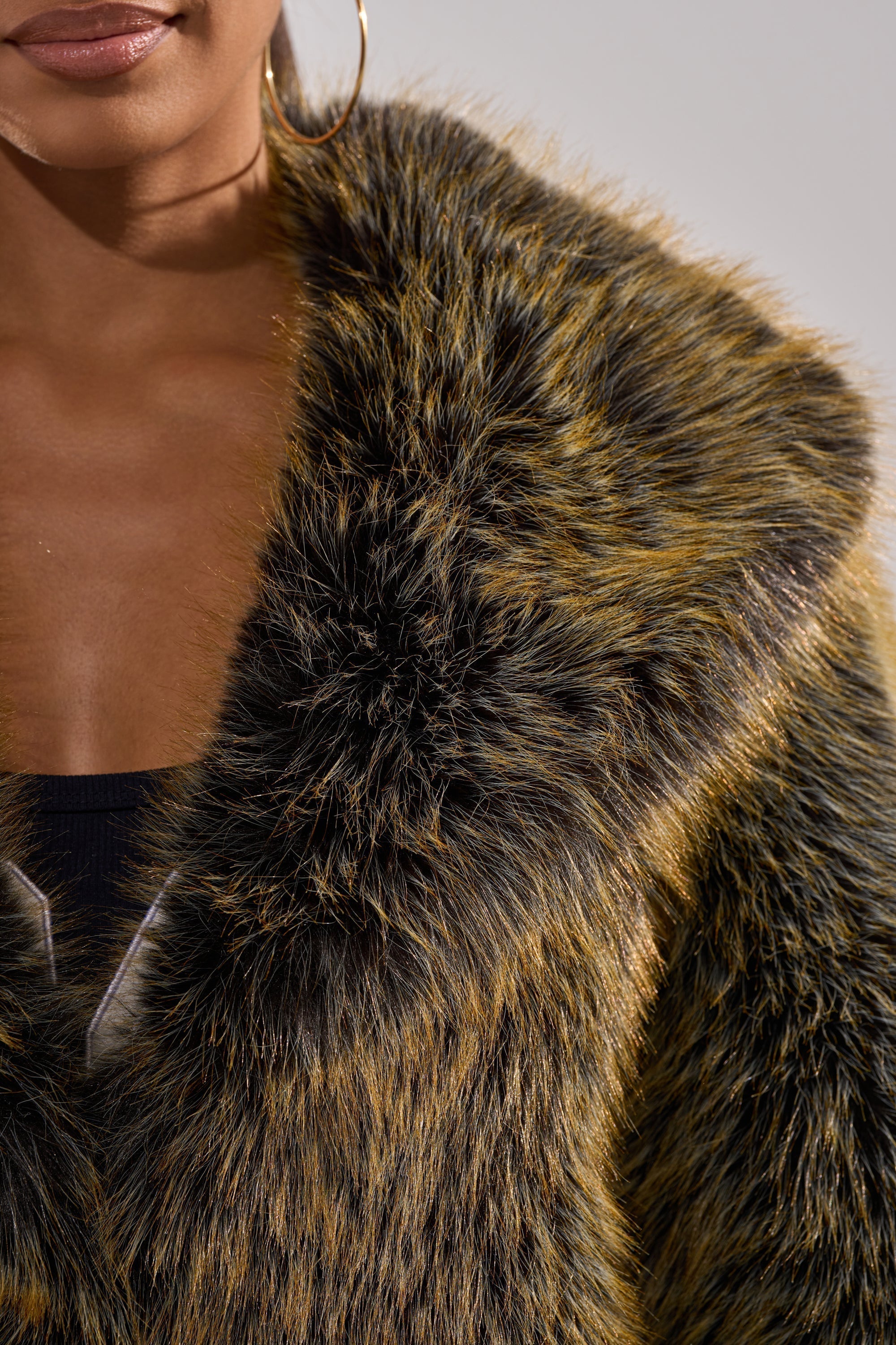 LIMONCELLO FAUX FUR COAT