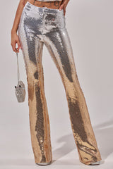GALAXY OMBRE SEQUIN FLARE PANT