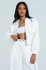 BUTTERCUP CARGO BOMBER IN WHITE