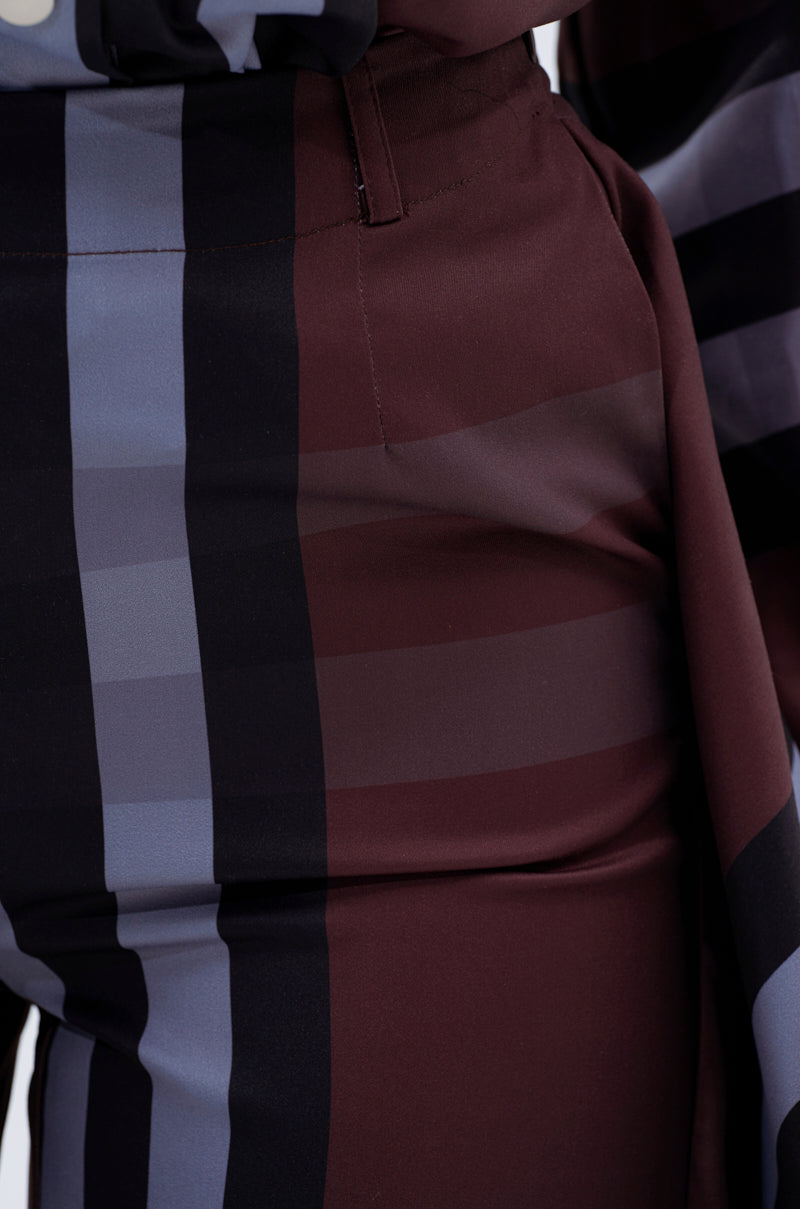 LUXURY LIFE PLAID PALAZZO PANT