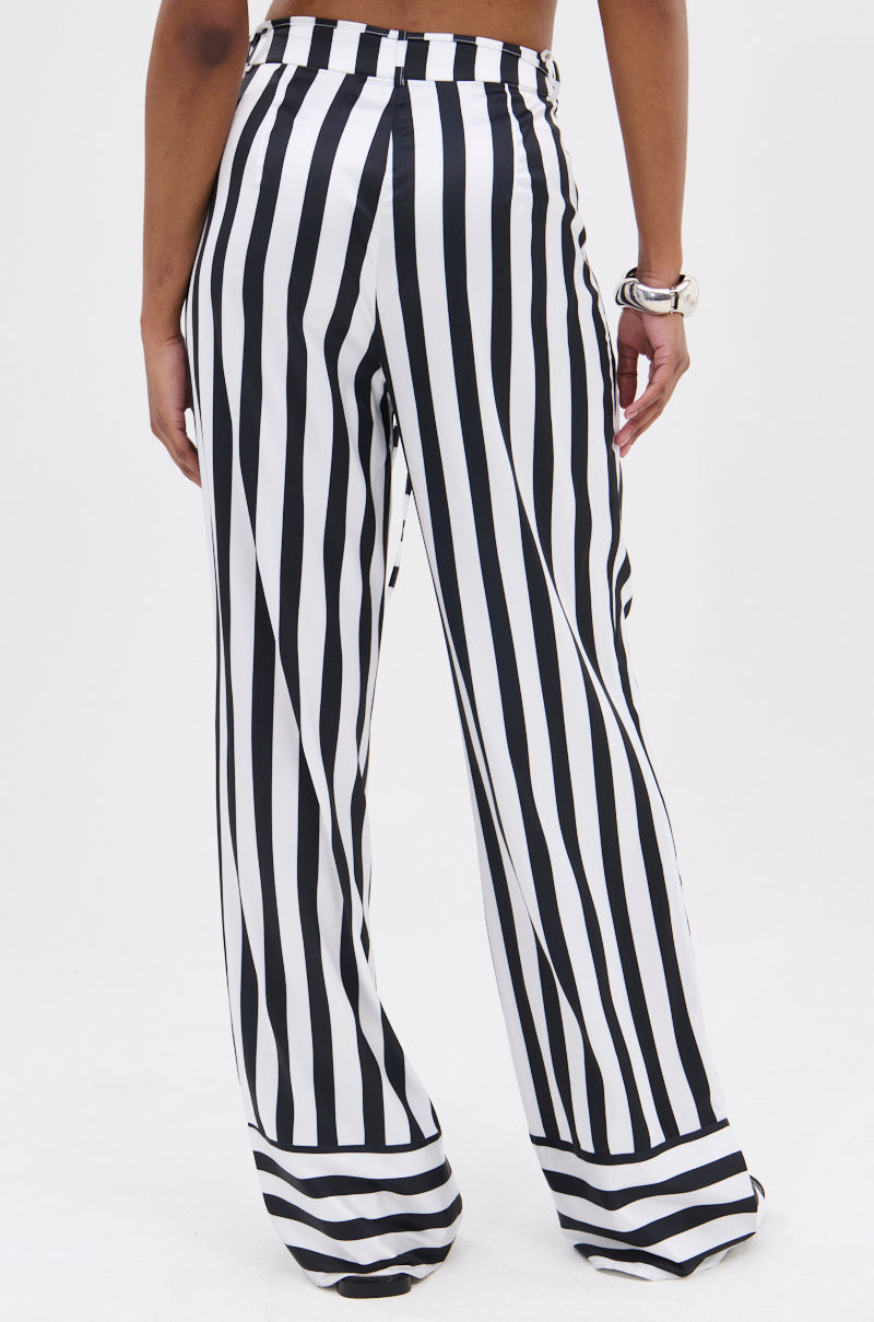 BEETLE JUICE VIBES SATIN PANTS