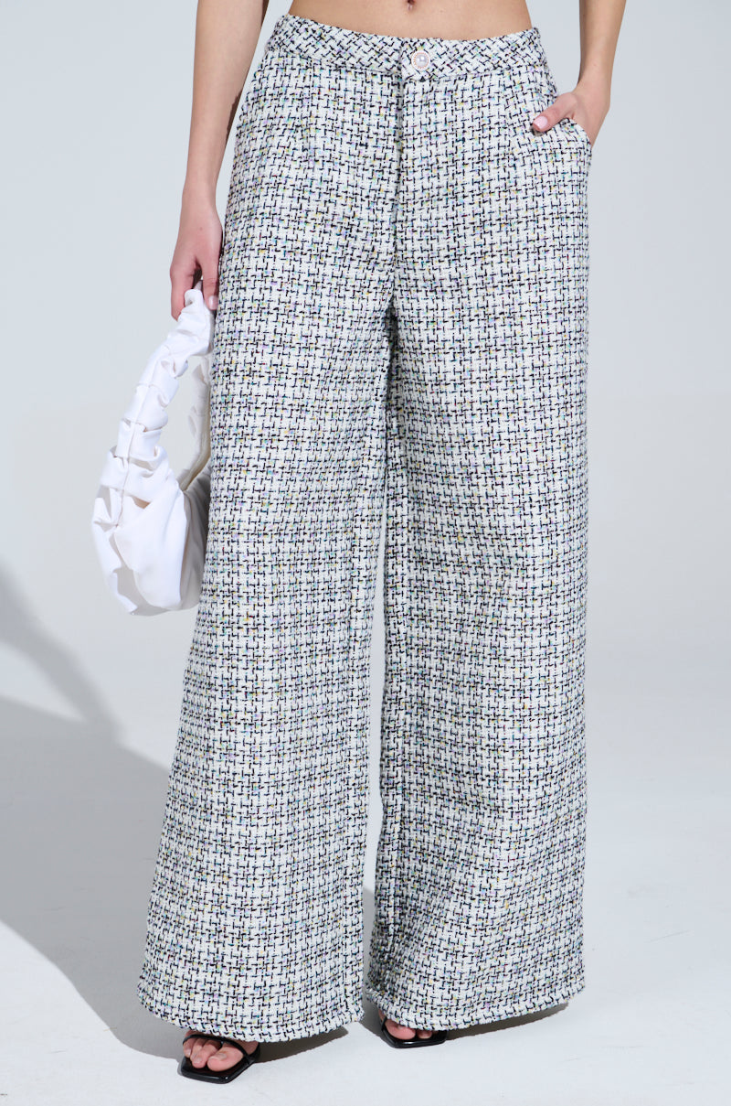 LULU TWEED PANTS