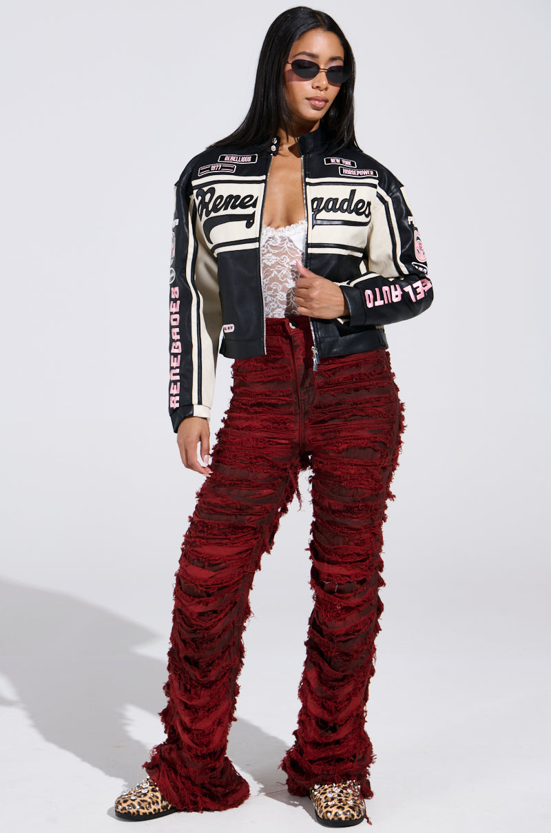 RENEGADES EMBROIDERED MOTO