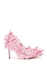 AZALEA WANG STACIA PINK BOW PUMP