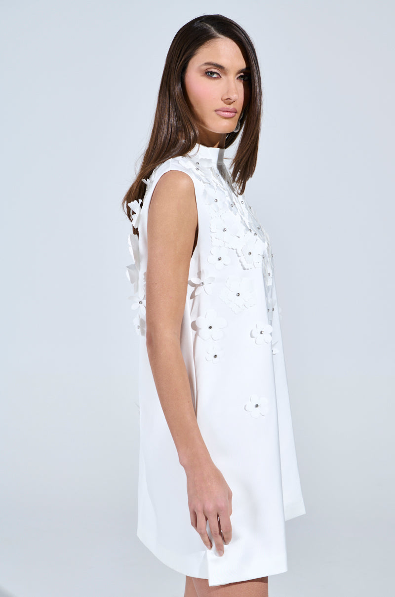 HILLARY FLORAL MINI DRESS